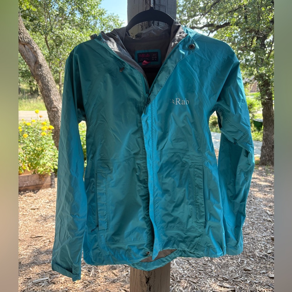Rab downpour raincoat women XS